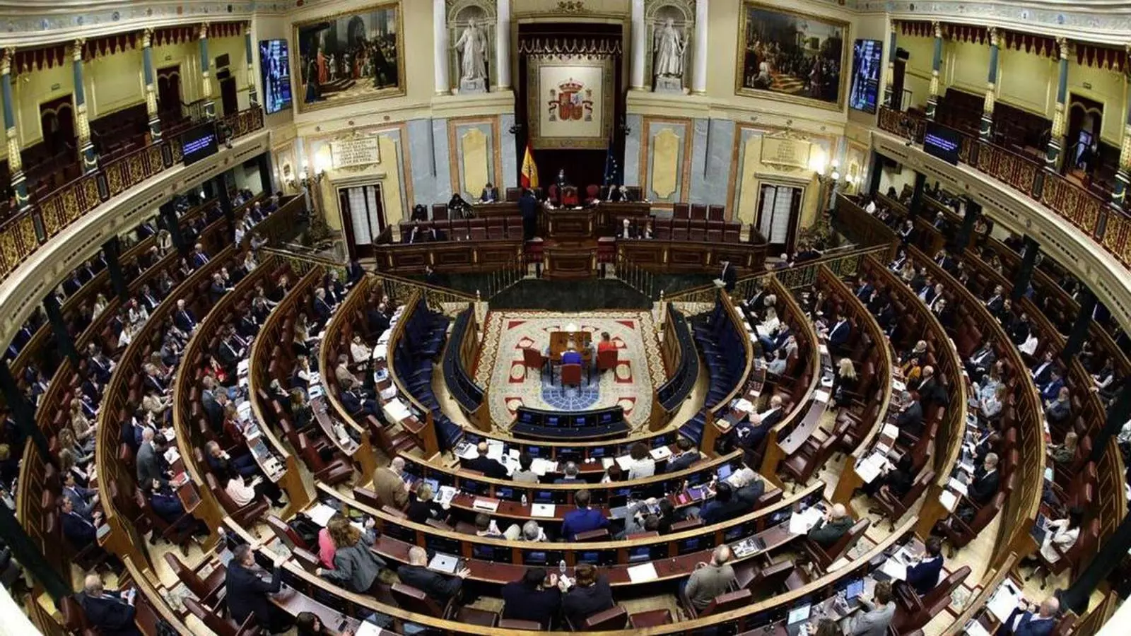 L'hemicicle del Congrés dels Diputats. Europa Press