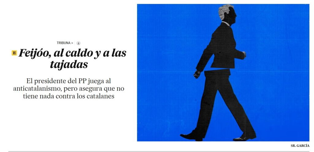 Feijóo, al caldo y a las tajadas