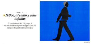 Feijóo, al caldo y a las tajadas