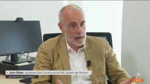 20 anys del referèndum de l'Estatut, un text ambiciós que va acabar retallat